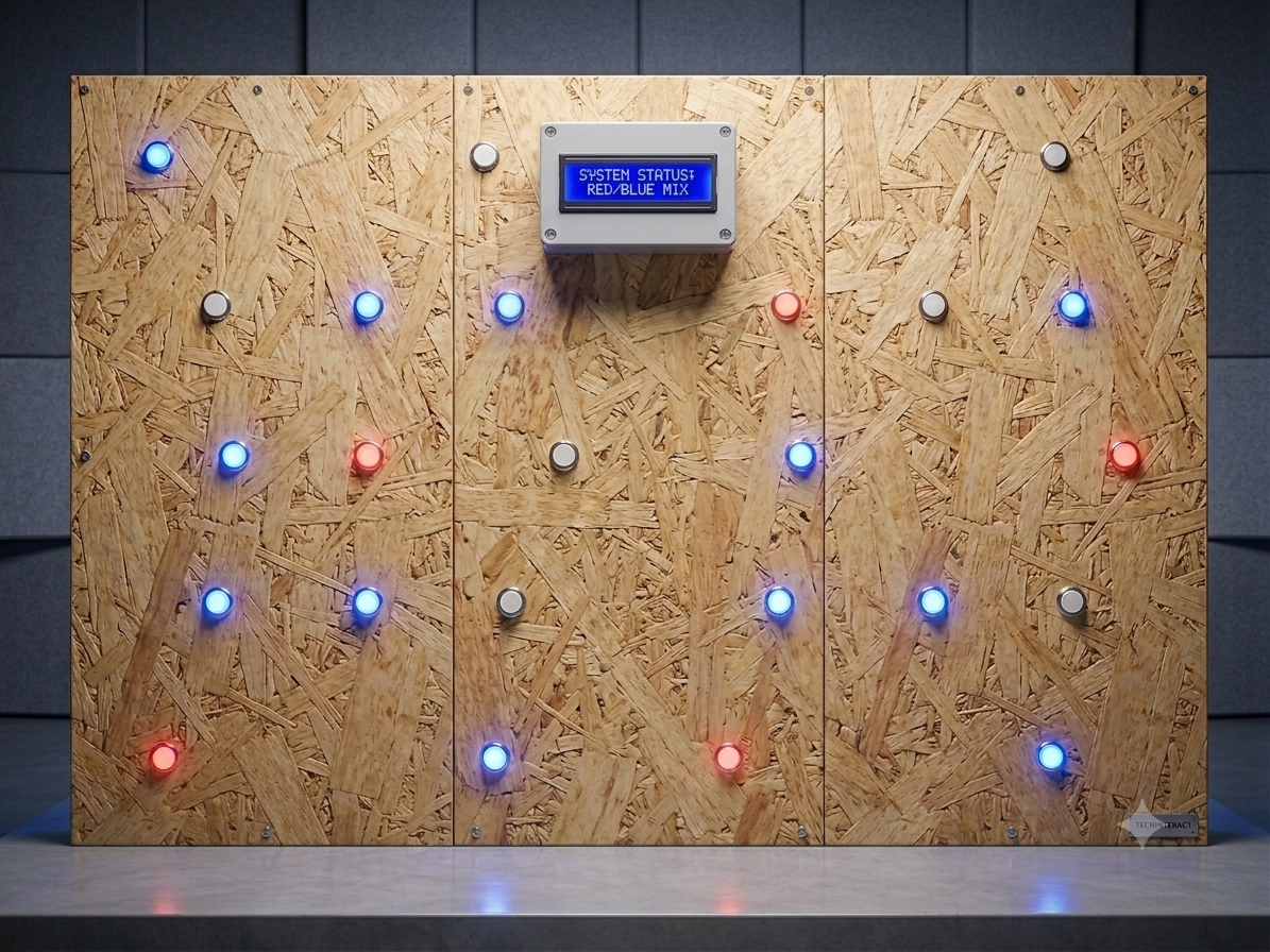 Panel de juego pulsadores